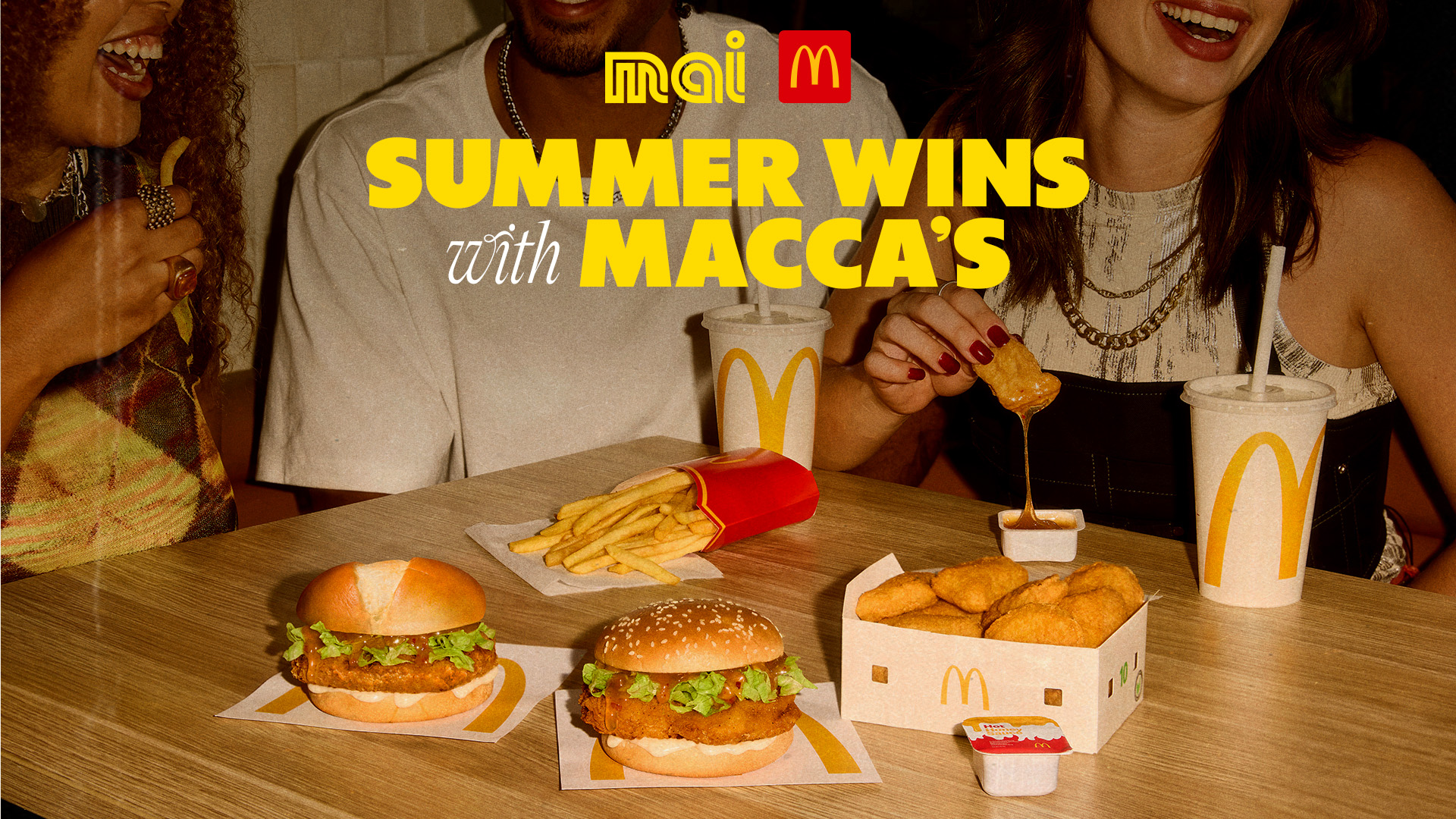 Summer WINS w Maccas