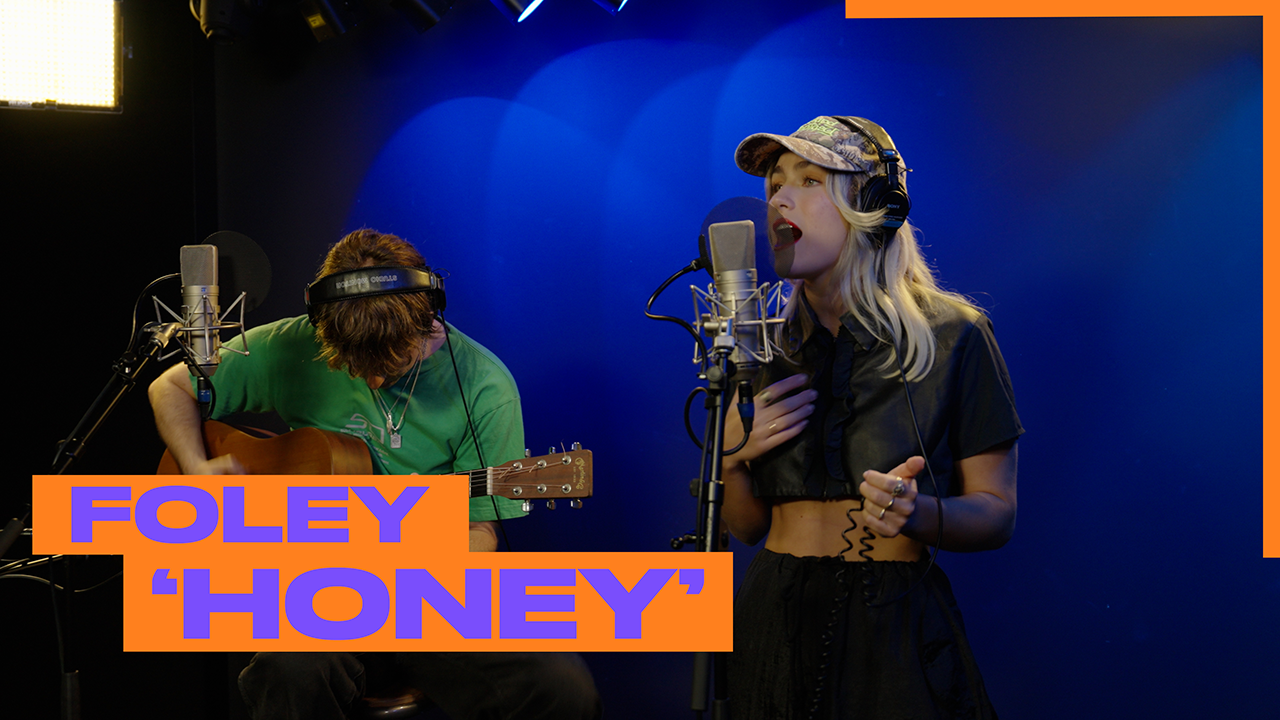 Foley dropped by The Edge studio to perform their brand new single, 'Foley,' and we can't get enough of this duo