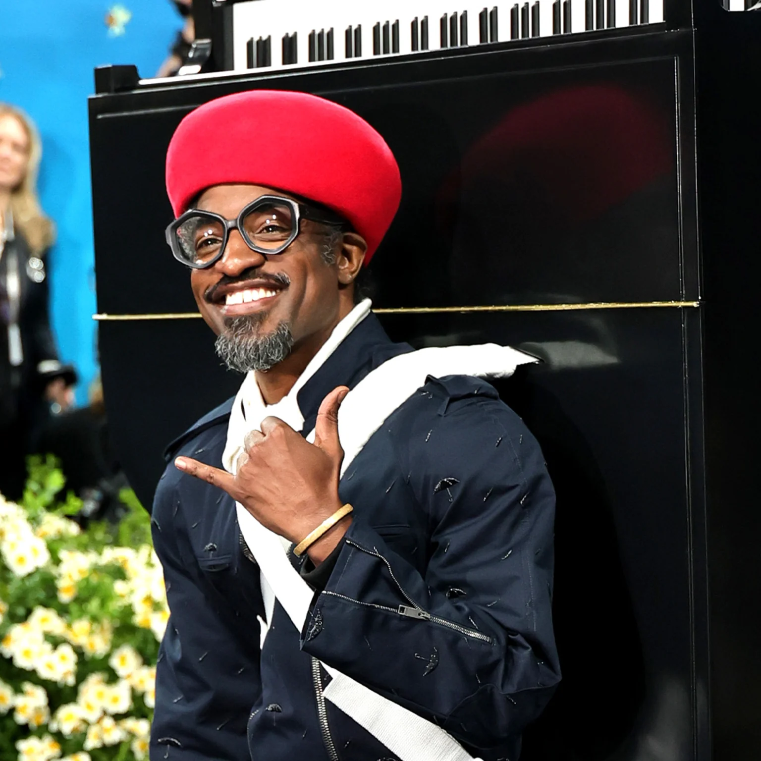 MET Gala 2025: André 3000 has legit strapped a grand piano to his back on the red carpet | rova