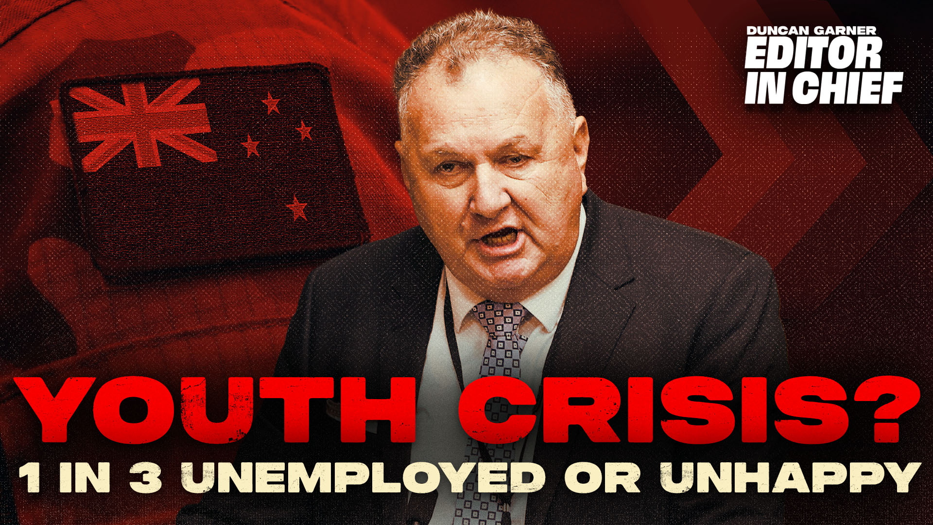 NZ'S Most Worrying Crisis: Shane Jones National Service Plan the fix? 