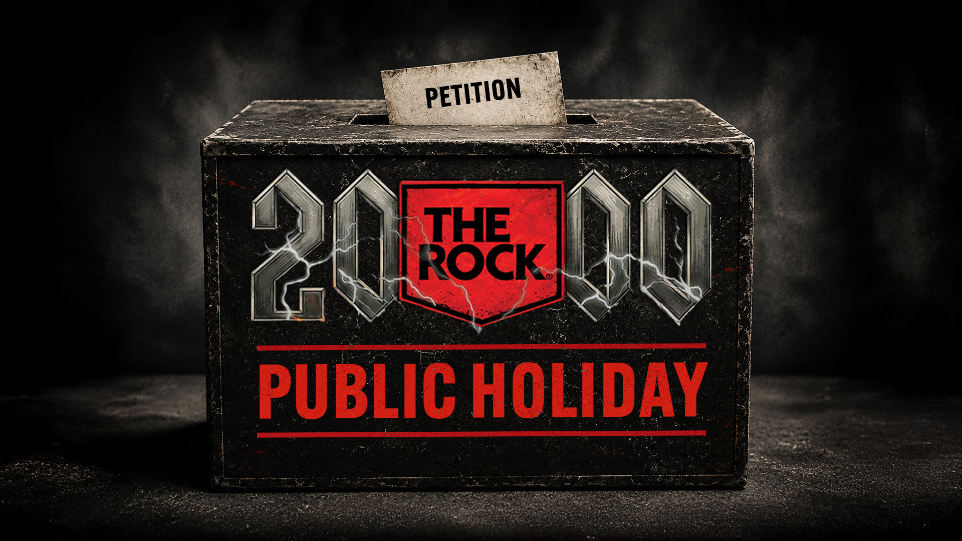 Make The Rock 2000 Final Day a public holiday