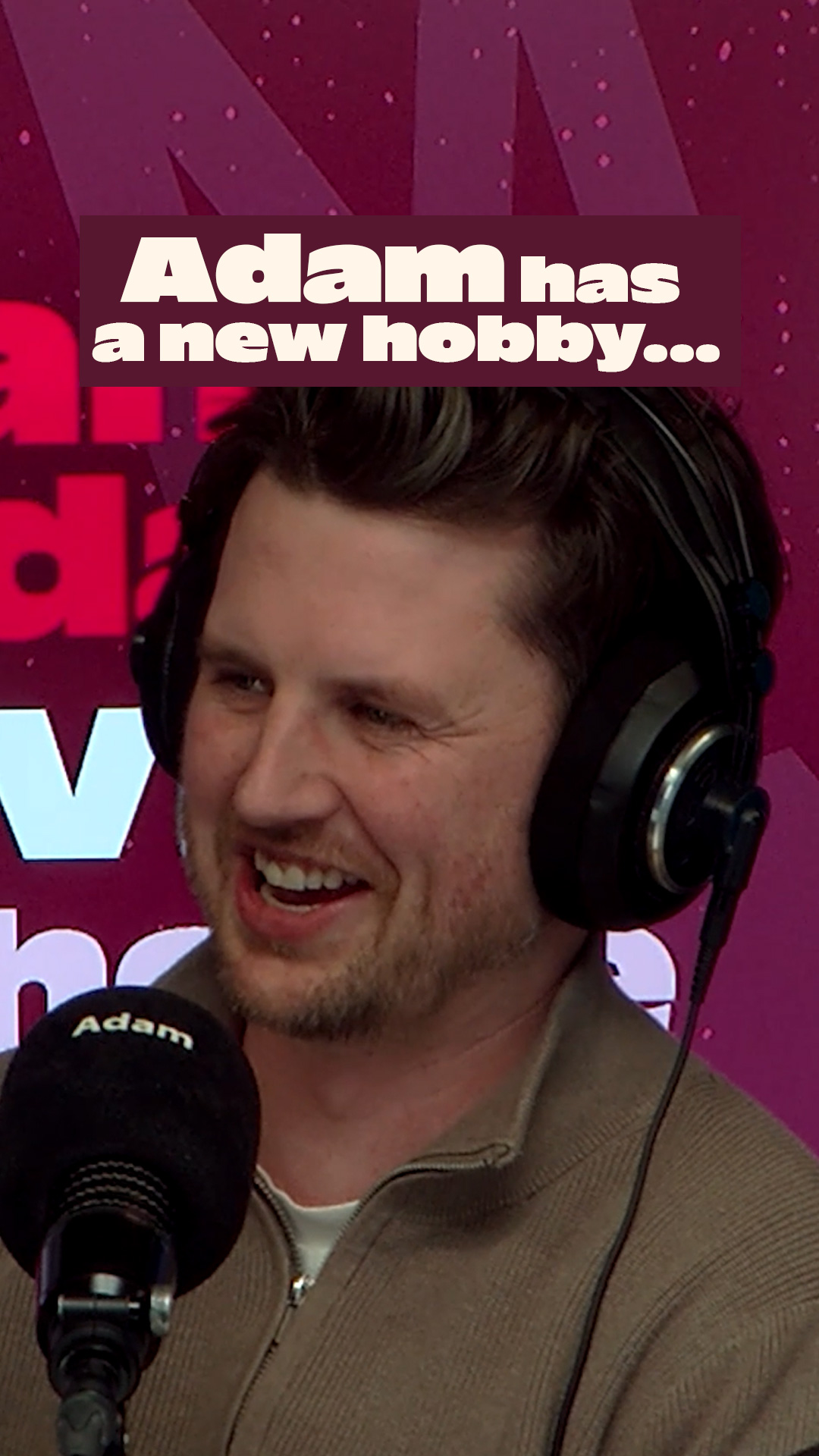 Adam has a new hobby...