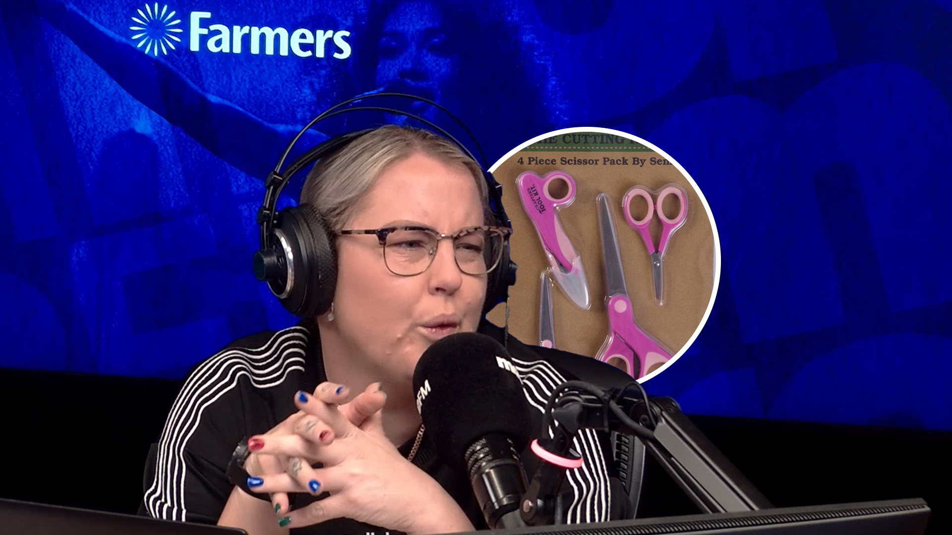 Lana’s new scissors were impossible to open