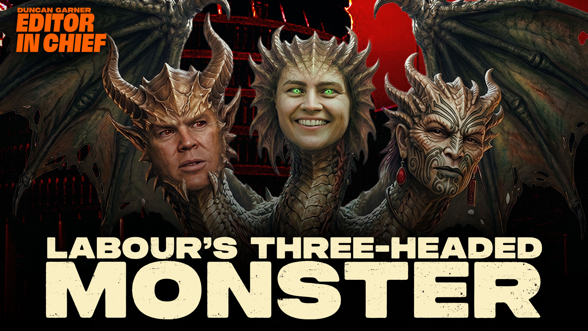 Labour’s Three-Headed Monster and National’s Search for a Spine