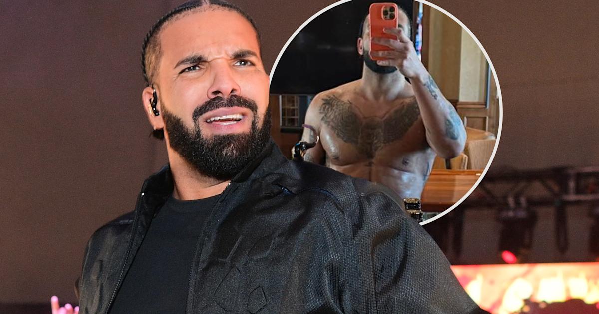 Drake Rapper Abs Drake is getting roasted for 'fake abs' in shirtless Instagram pic | rova