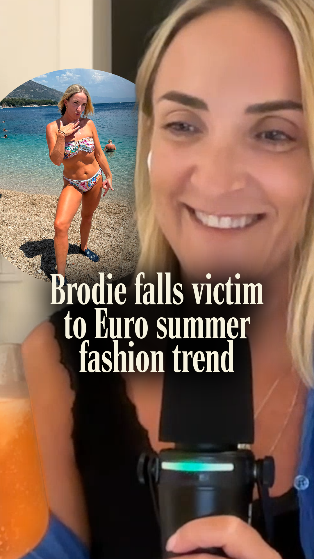 Forget Paris Fashion week, Brodie just took the runway from Croatia 🥵