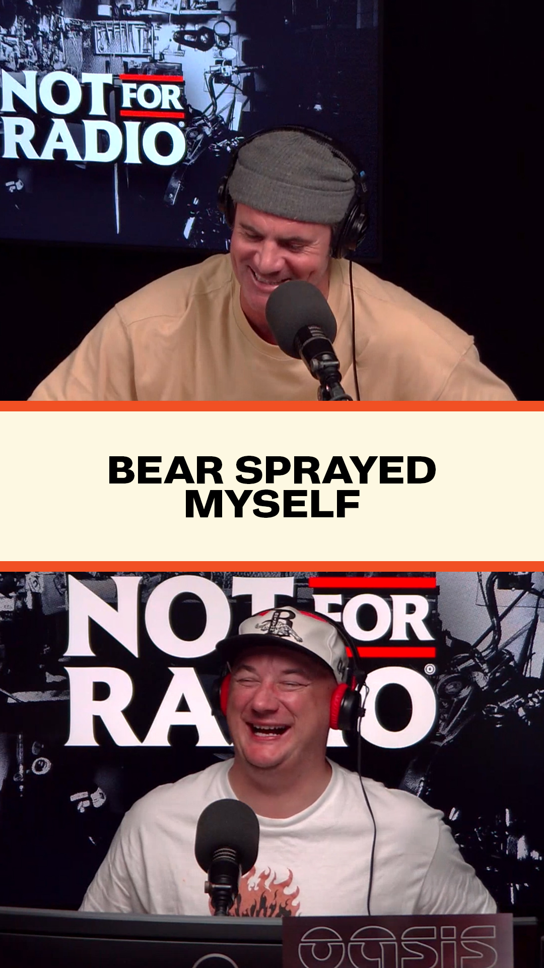 Bear sprayed myself