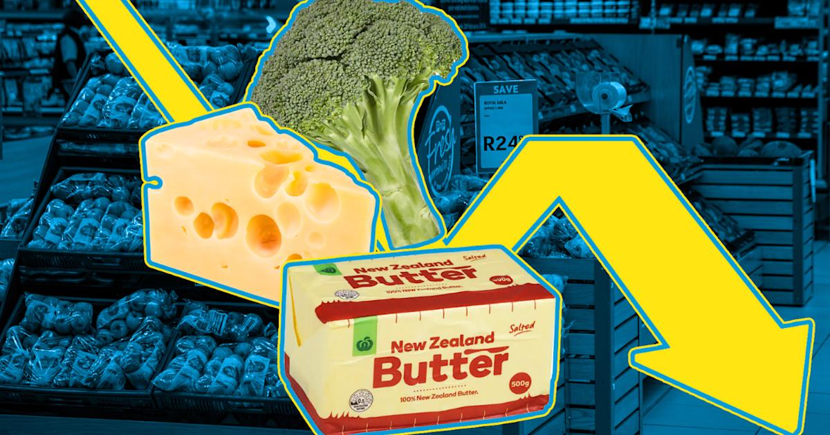 Countdown announces new low prices for cheese, veggies, bread and ...