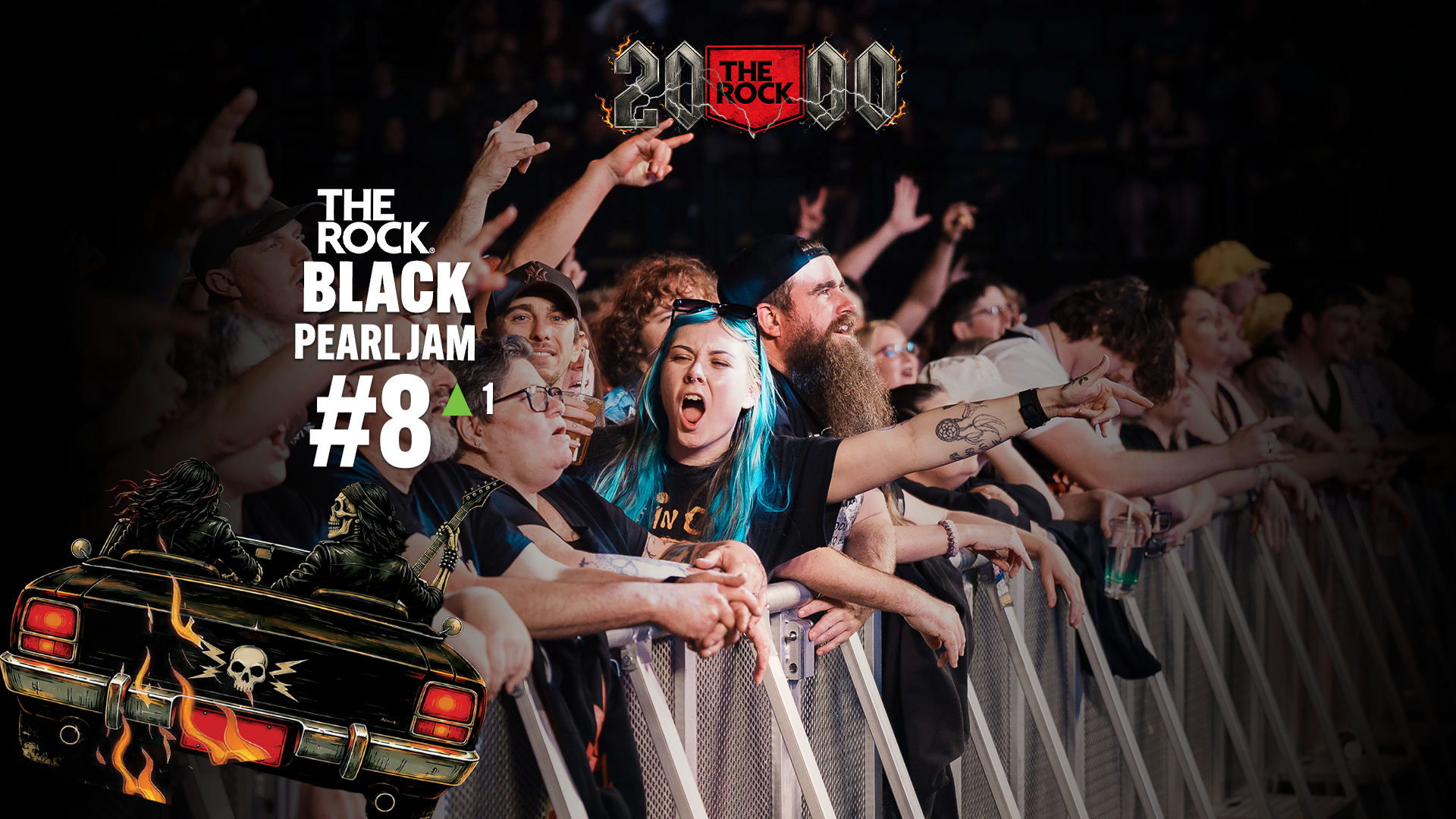 Emotional scenes for Pearl Jam's #8 song in Rock 2000