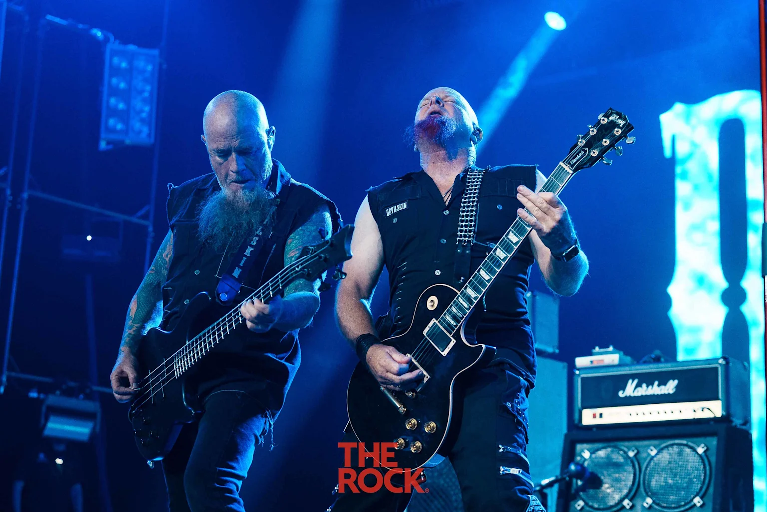 Devilskin on stage at Rock 2000 Live