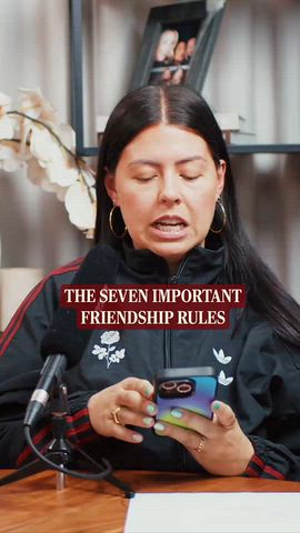 Seven important friendship rules