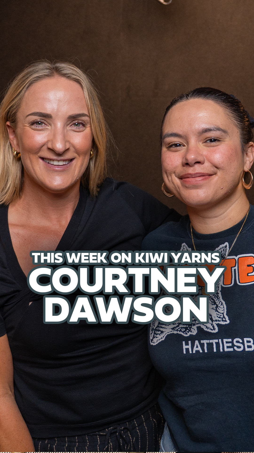 This week on Kiwi Yarns, we’re joined by comedian Courtney Dawson.