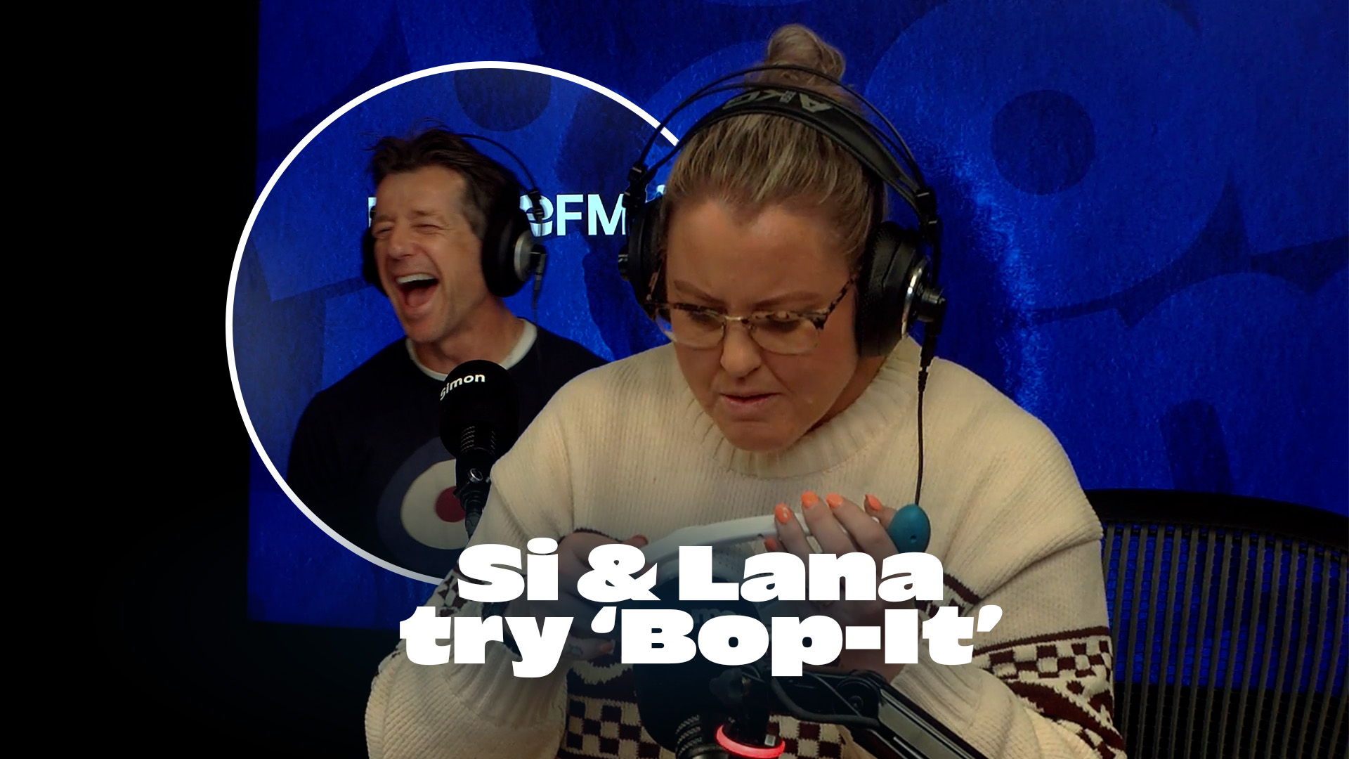 Si & Lana take on 'Bop-it'