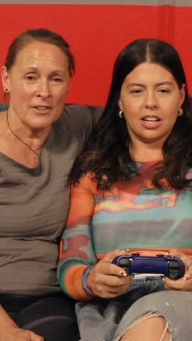 Would you trust Ready Gamer Mum host Tegan behind the controller? 