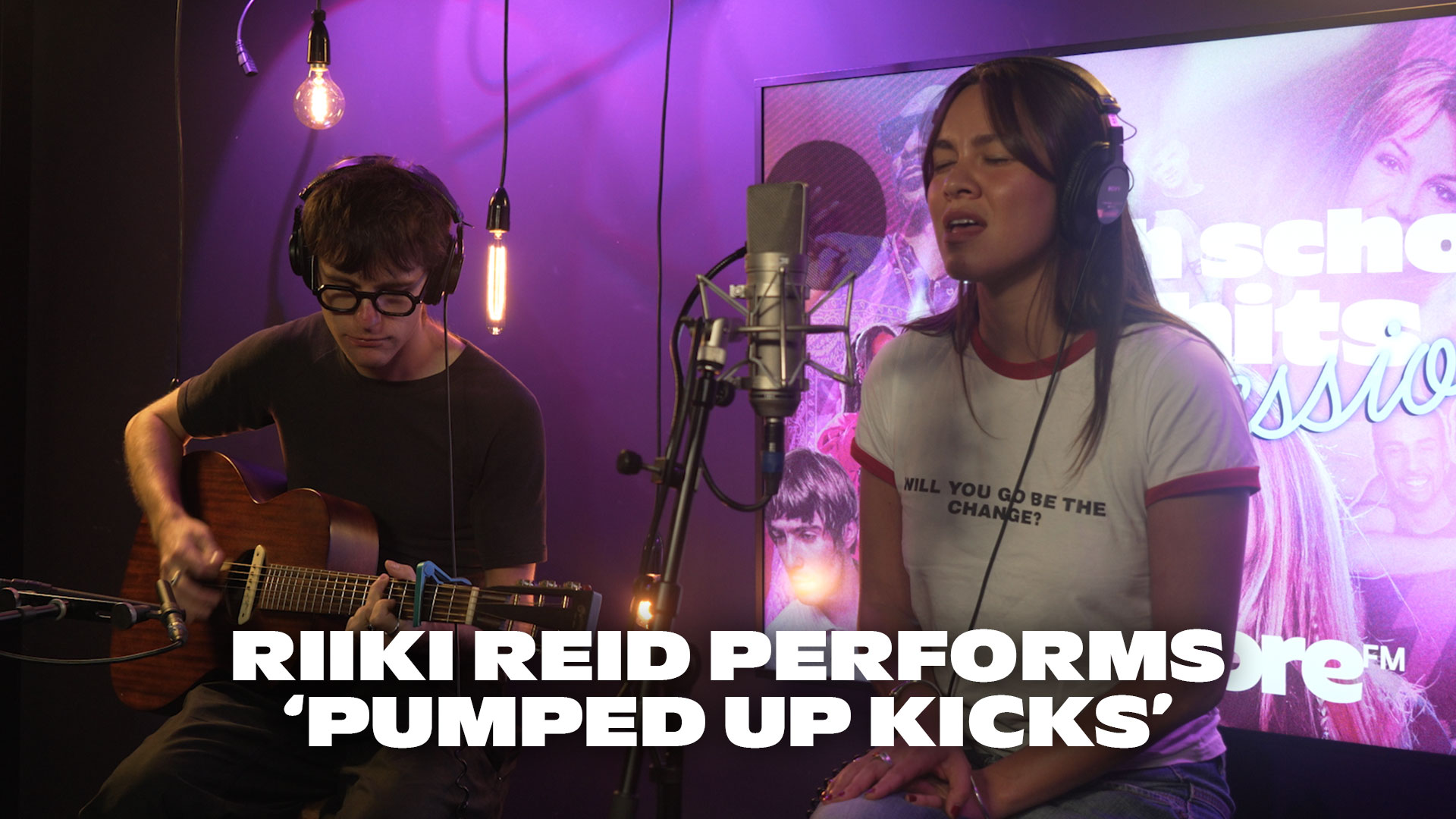 Riiki Reid performs 'Pumped Up Kicks'