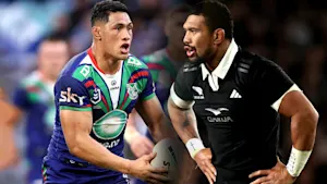 Roger Tuivasa-Sheck (left) Ardie Savea (right).