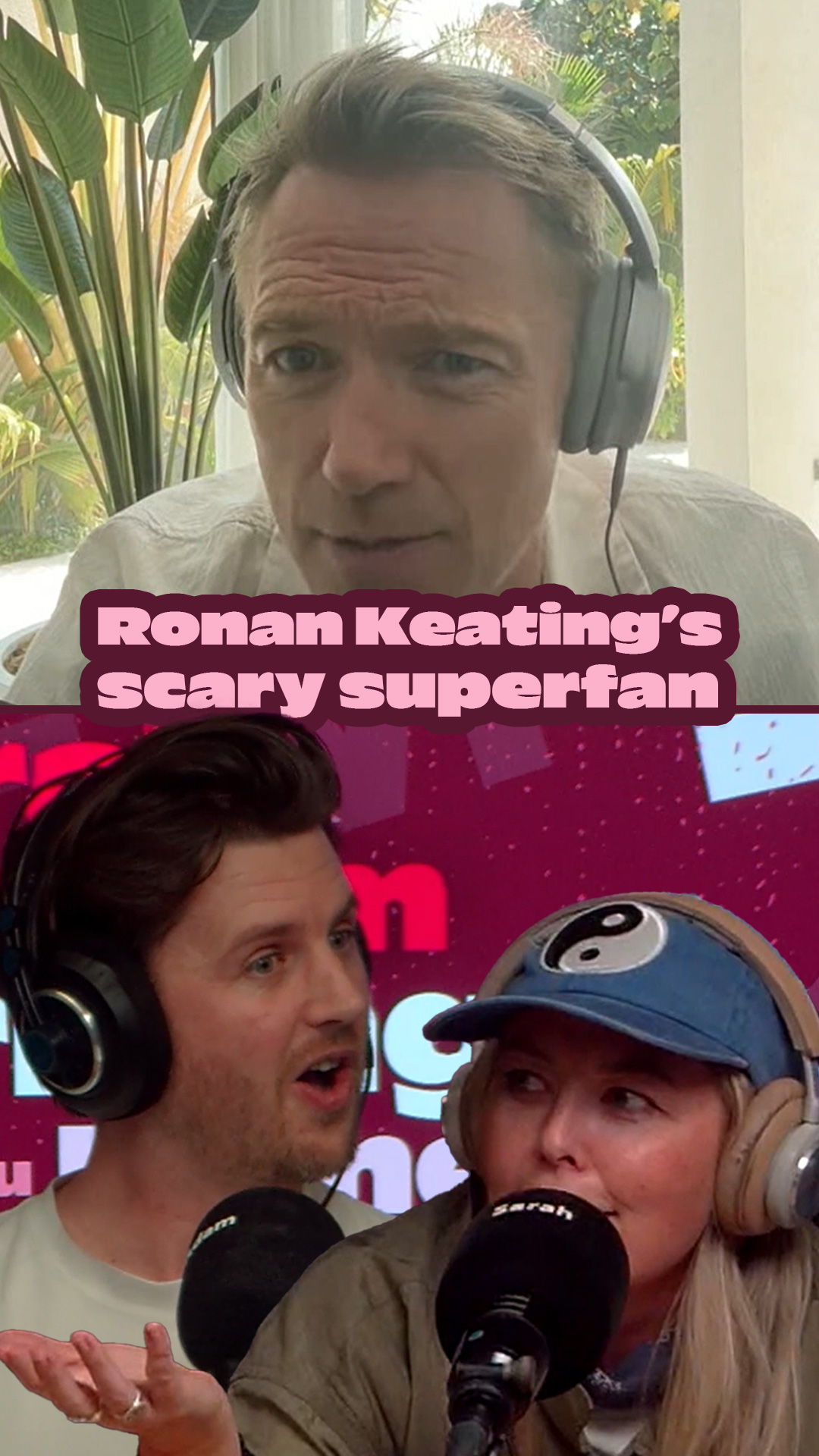 Ronan Keating's scary superfan