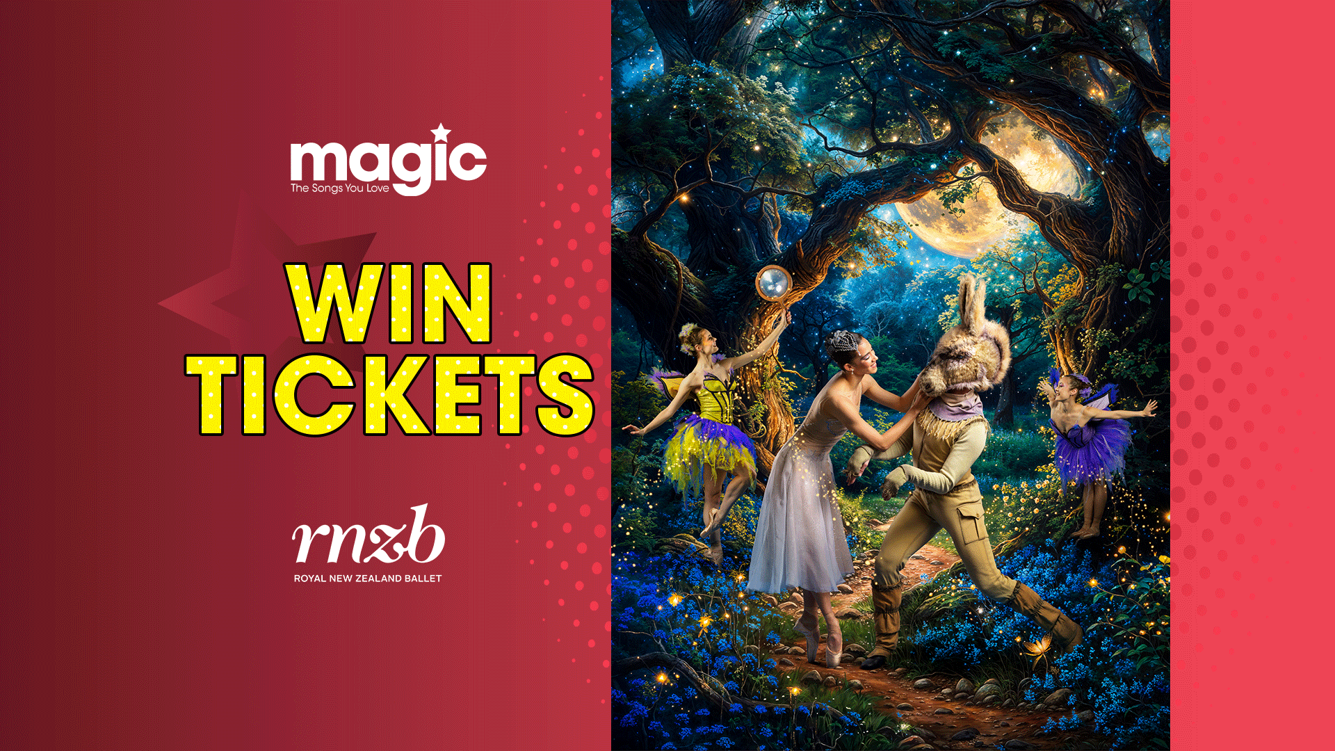 Win Tickets to A Midsummer Night's Dream by Royal New Zealand Ballet