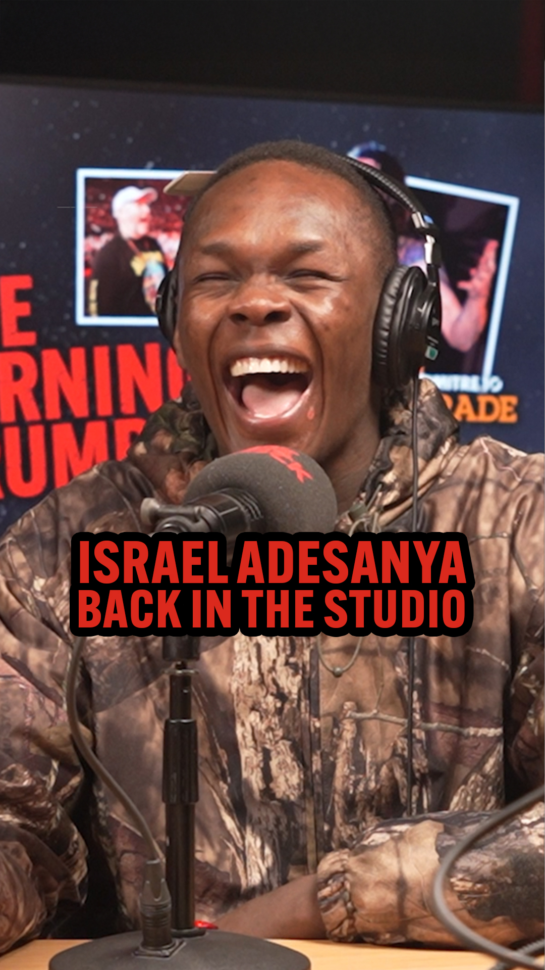 Israel Adesanya joins us back in the studio 