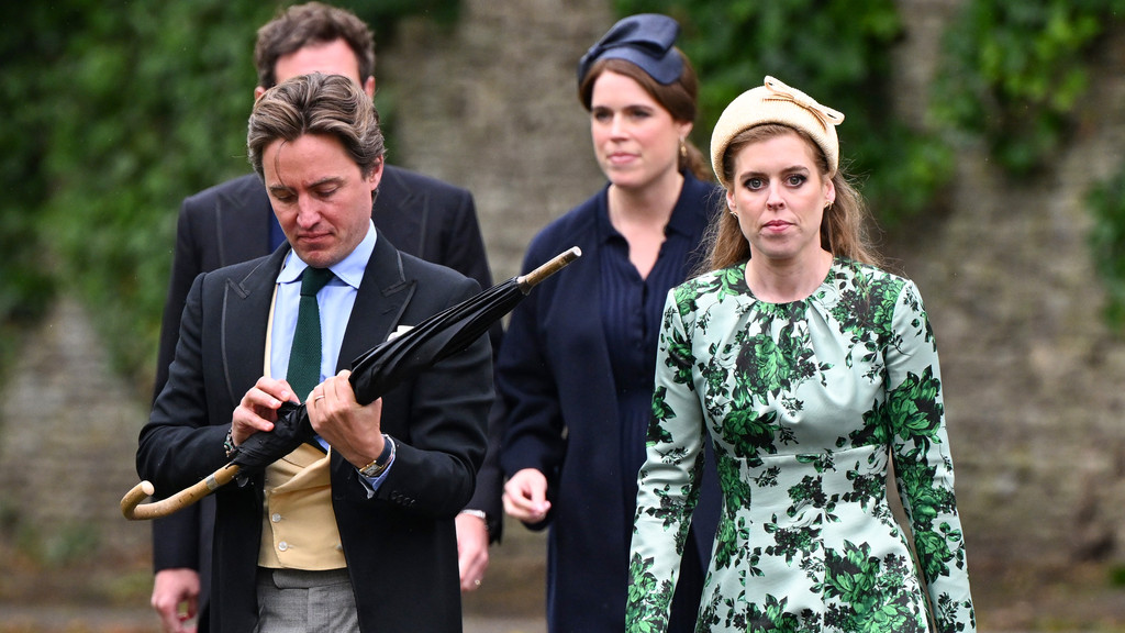 Princesses Eugenie and Beatrice break cover for cousin's wedding
