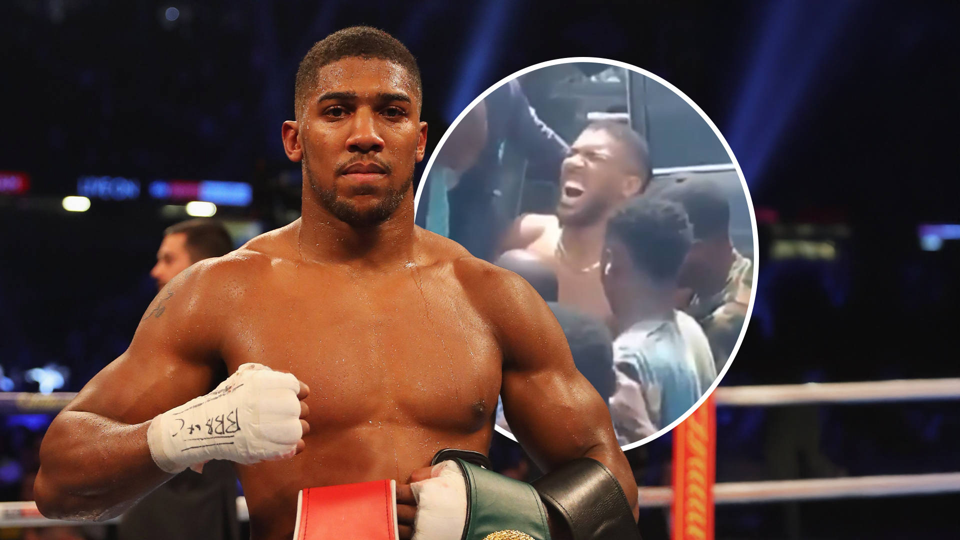 World Champion boxer Anthony Joshua involved in near fatal car crash