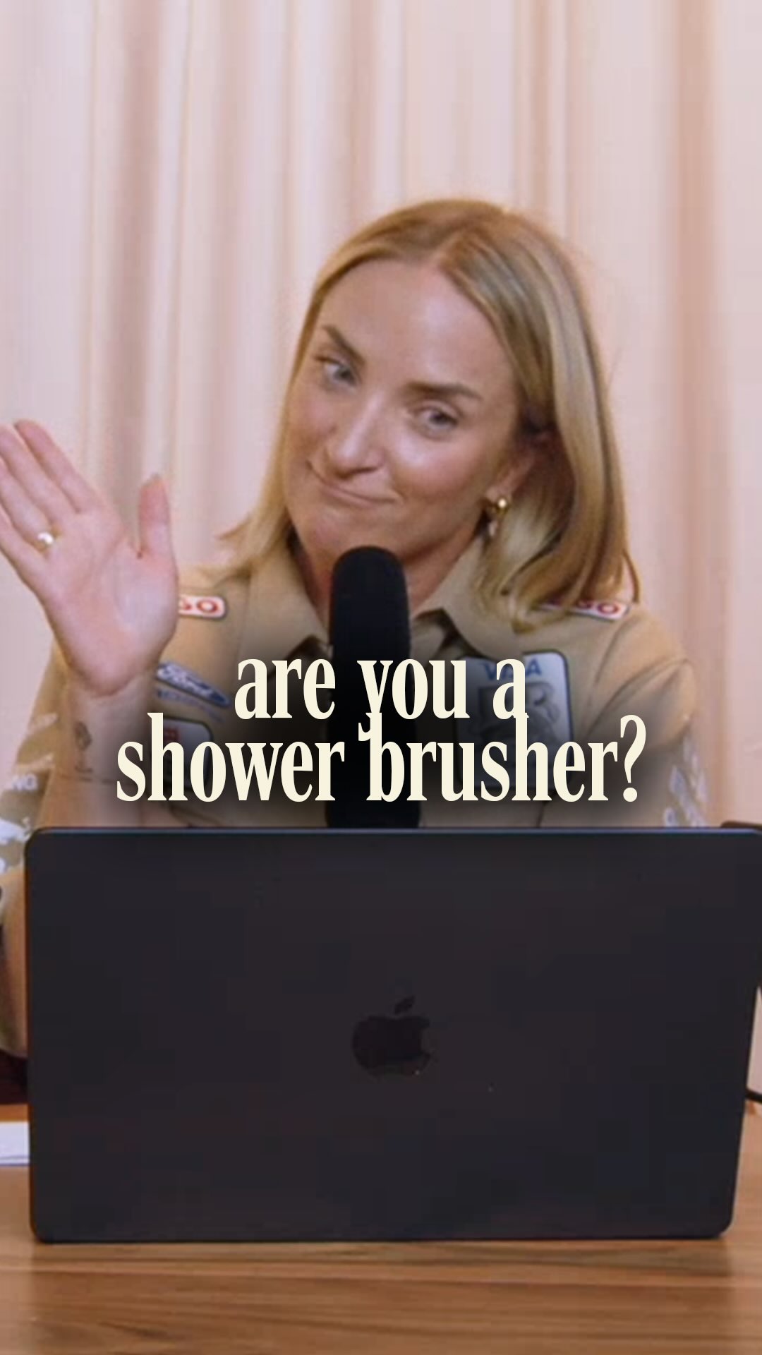 Brushing your teeth in the shower - yeah or nah?