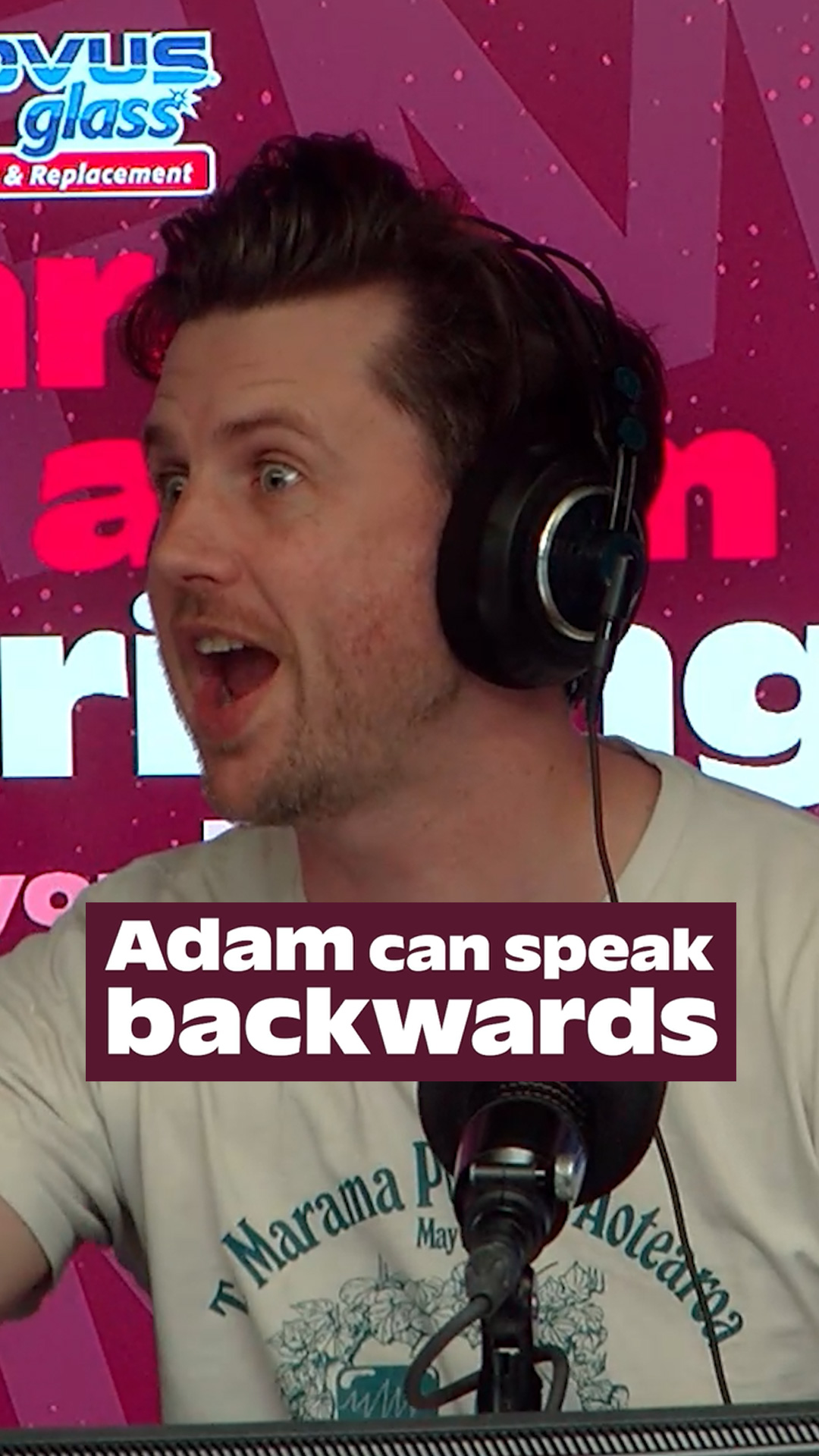 Adam Can Speak Backwards