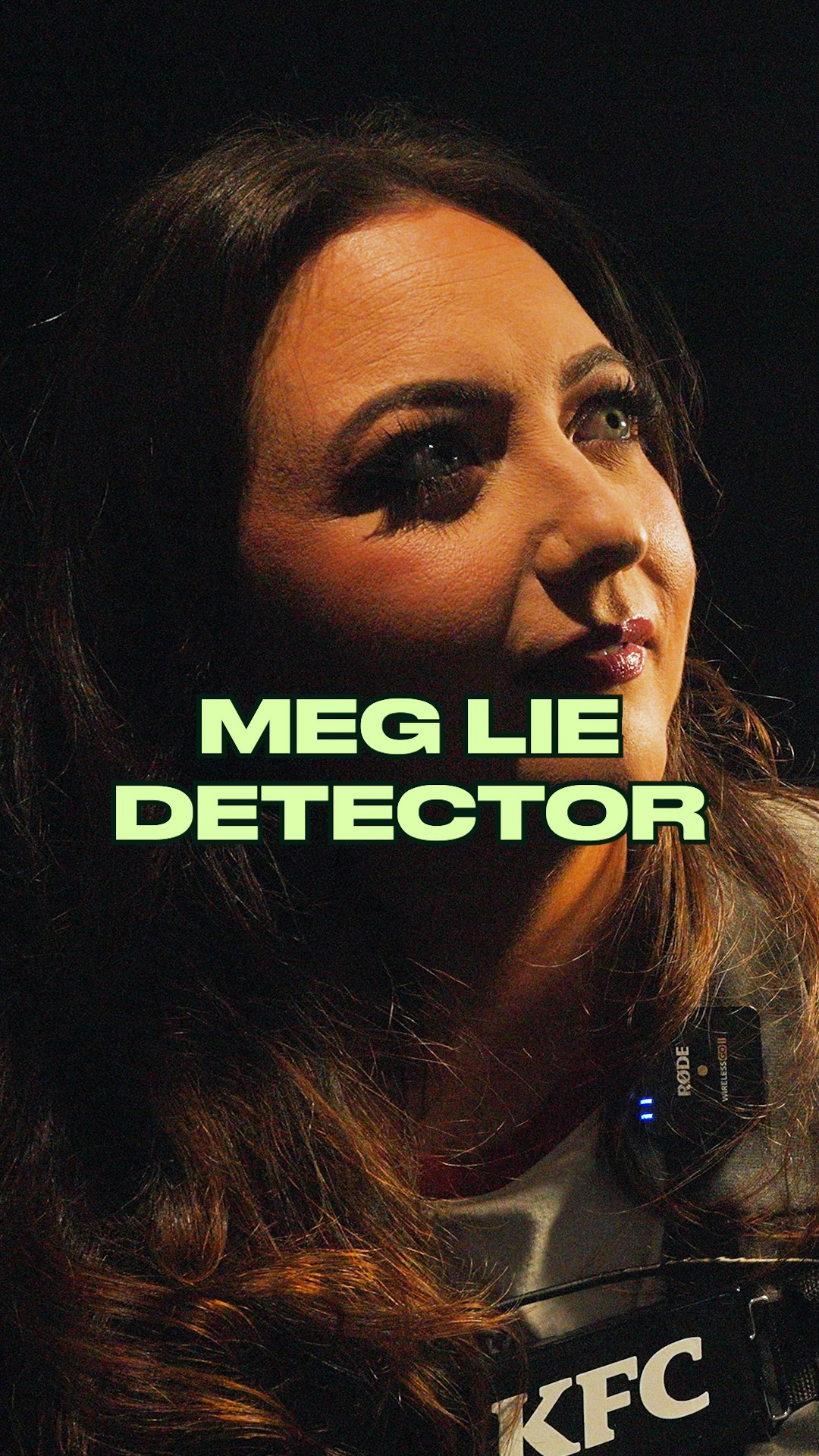 Meg lie detector test...