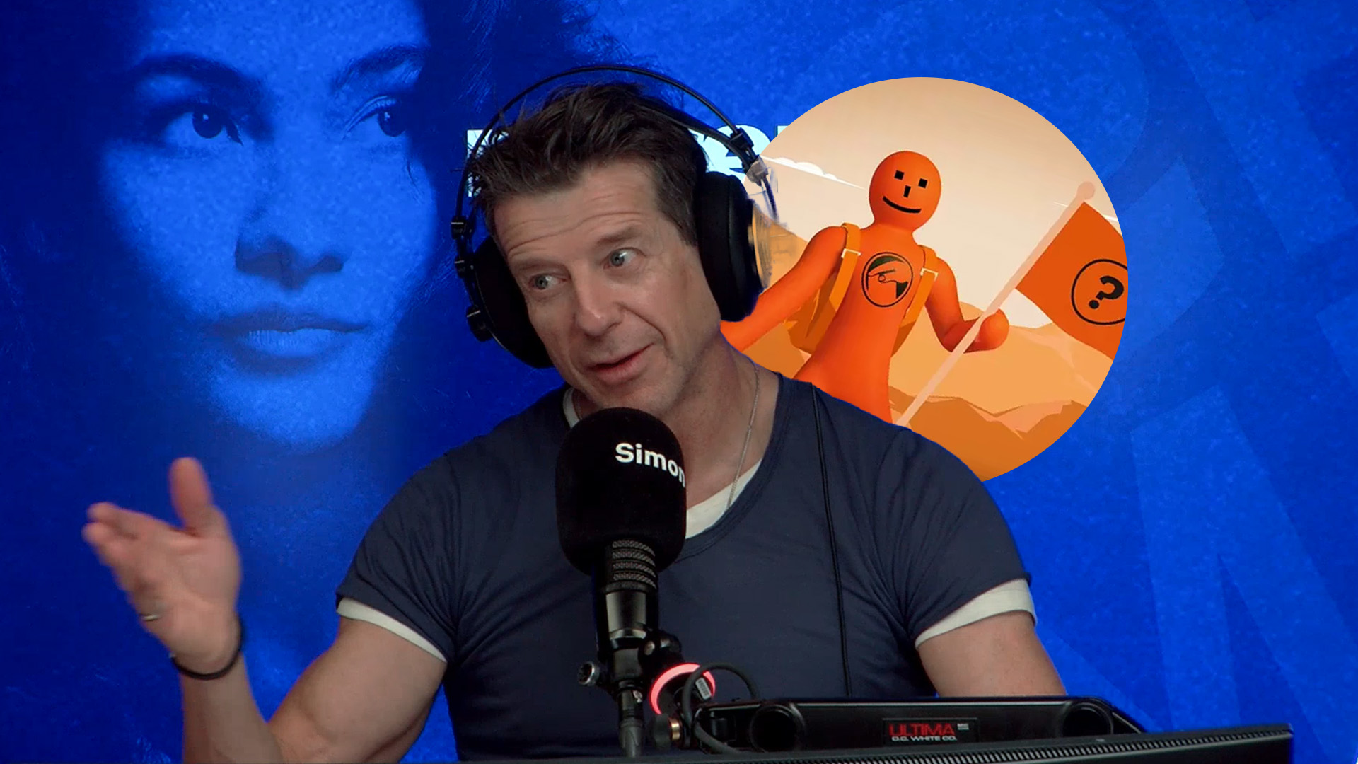 Simon takes on the orange voting guy