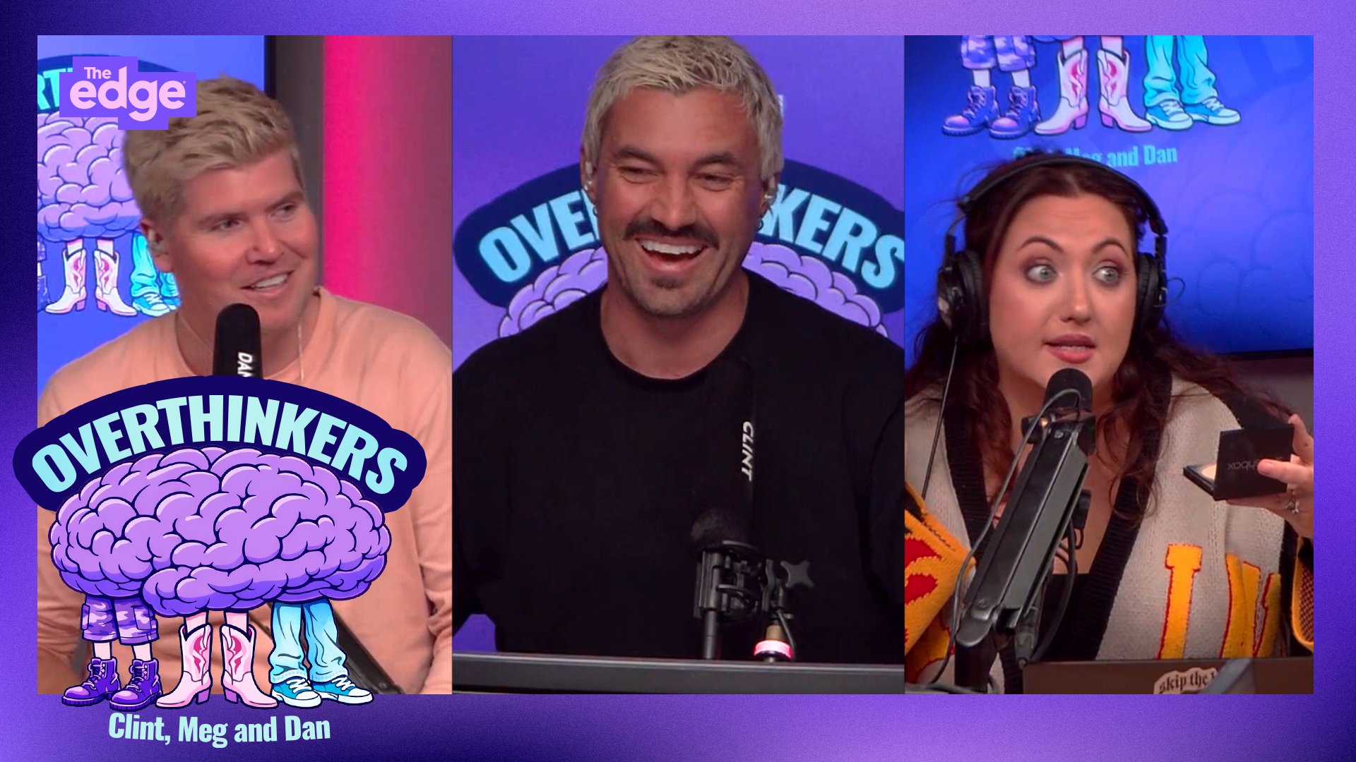 OVERTHINKERS Dan tried to do pink shirt day...