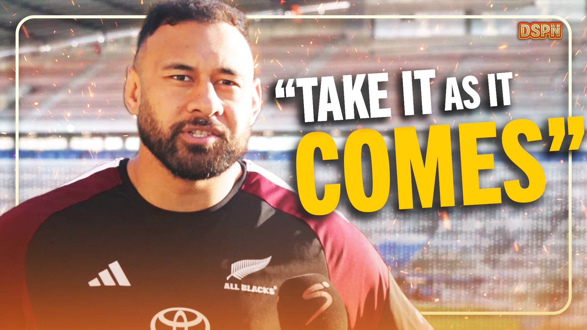 PATRICK TUIPULOTU On Being Named Captain For ALL BLACKS v STORMERS 