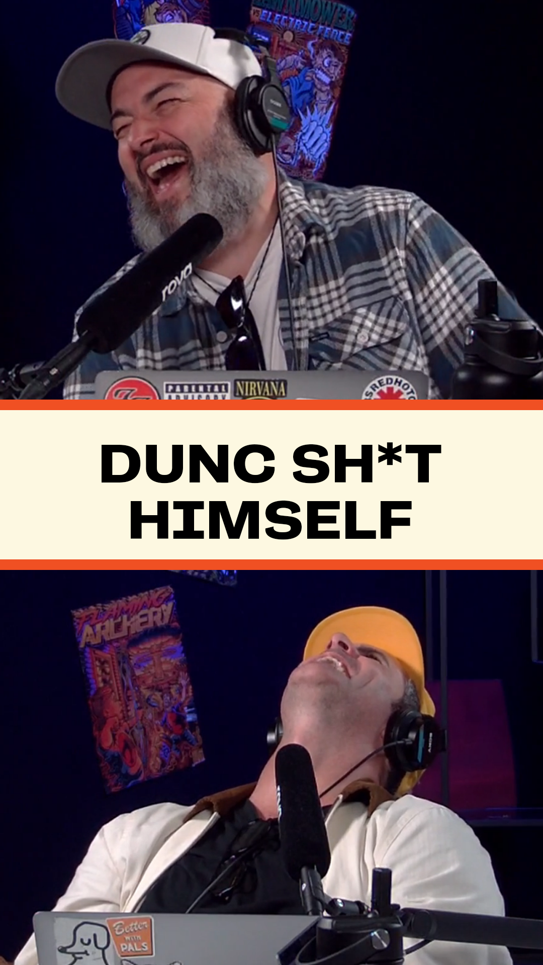 Dunc sh*t himself...