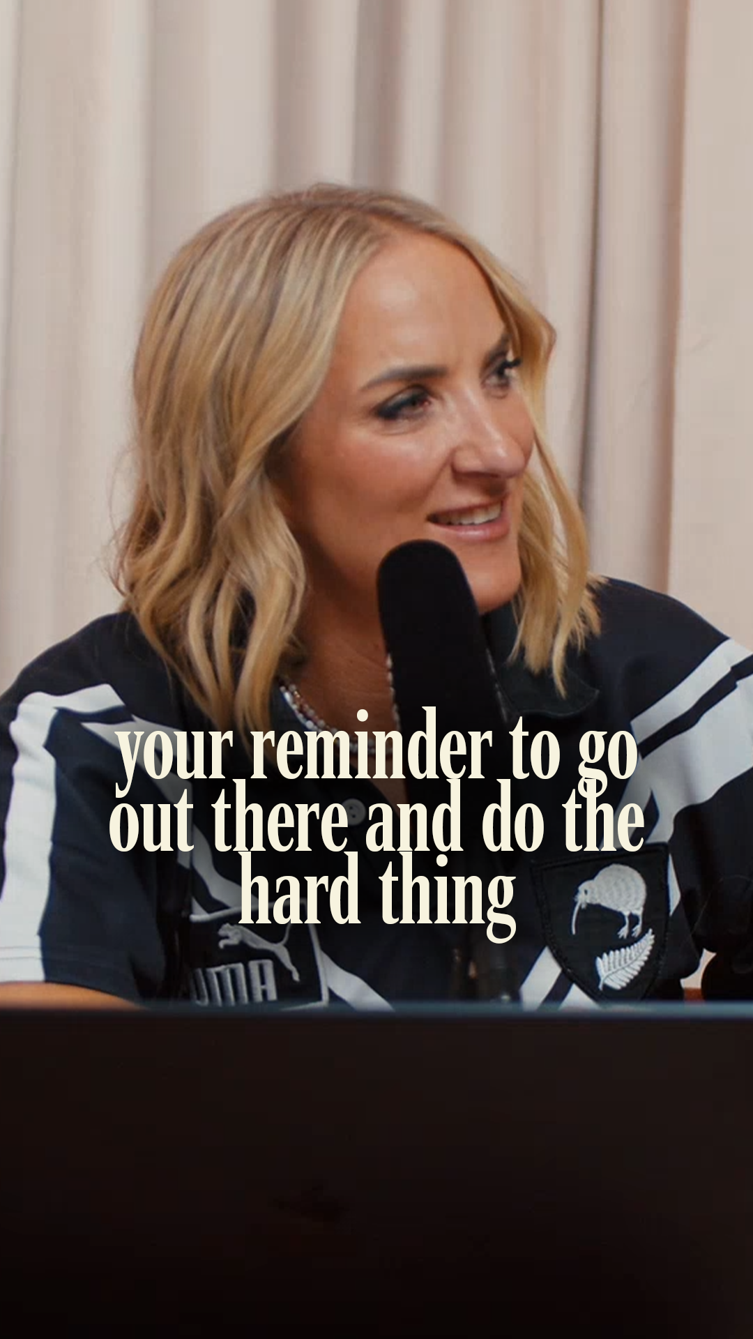 This is your reminder to go out there and do the f*cking scary thing 👏🏃‍♀️
