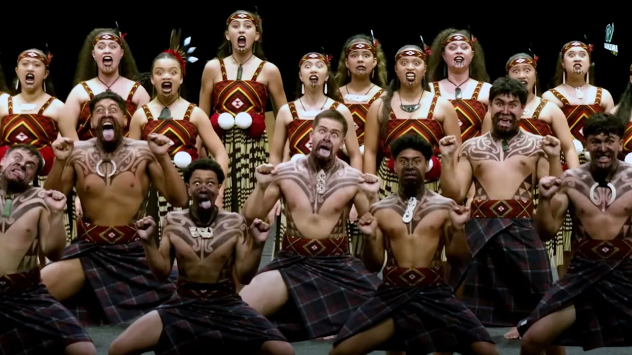 Poi Routine Hamilton Boys and Girls' kapa haka group go viral for 'hearty' haka and ...