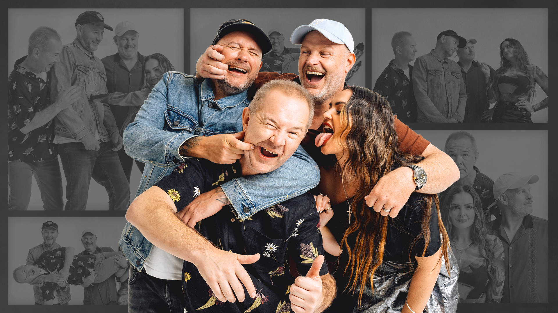 Roger Farrelly, Bryce Casey, Andrew Mulligan and Mel Abbot