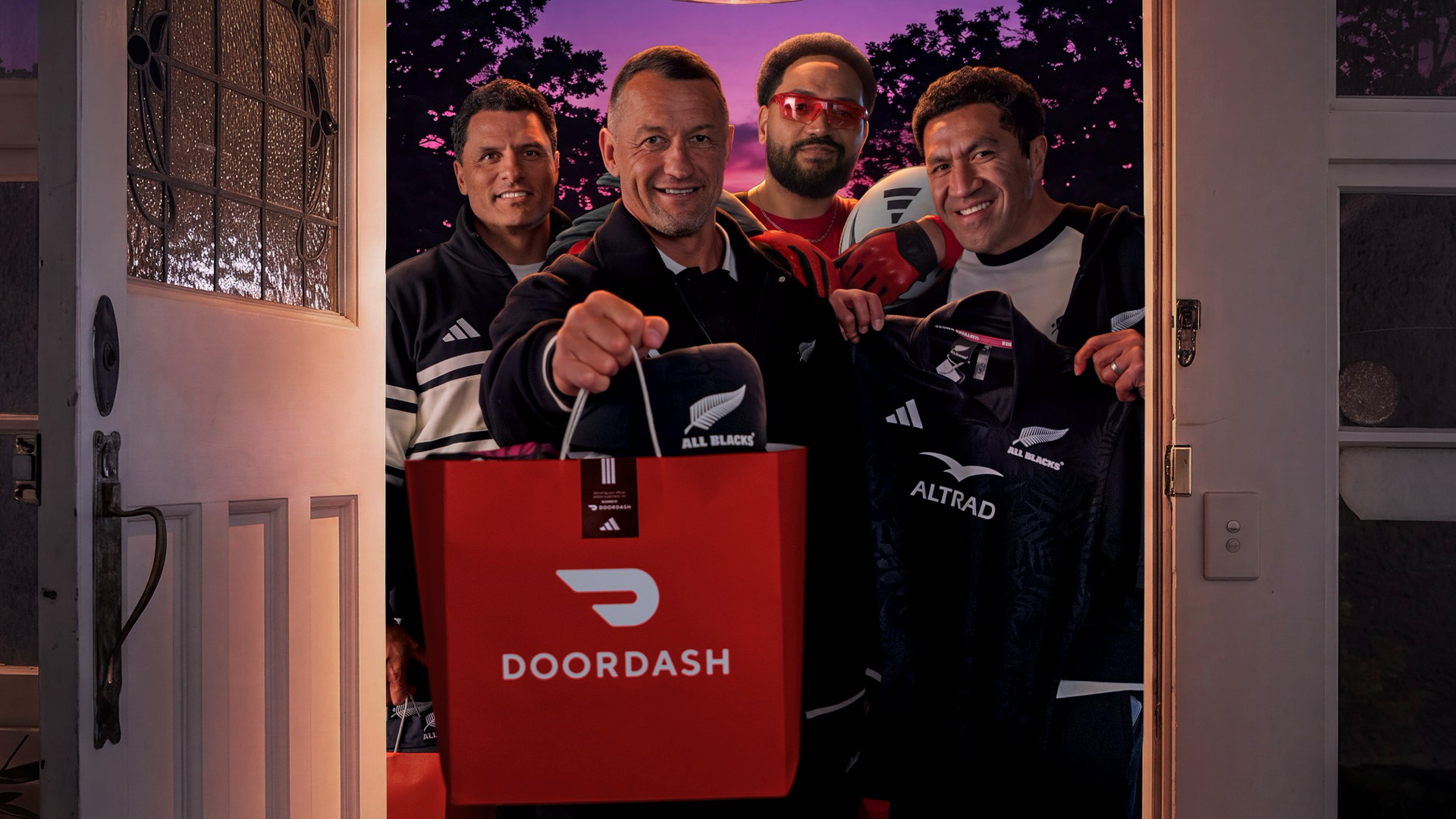 You can now buy All Blacks Merch on Door Dash