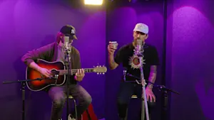 Tim and Milan from Pluto perform Long White Cross acoustically.