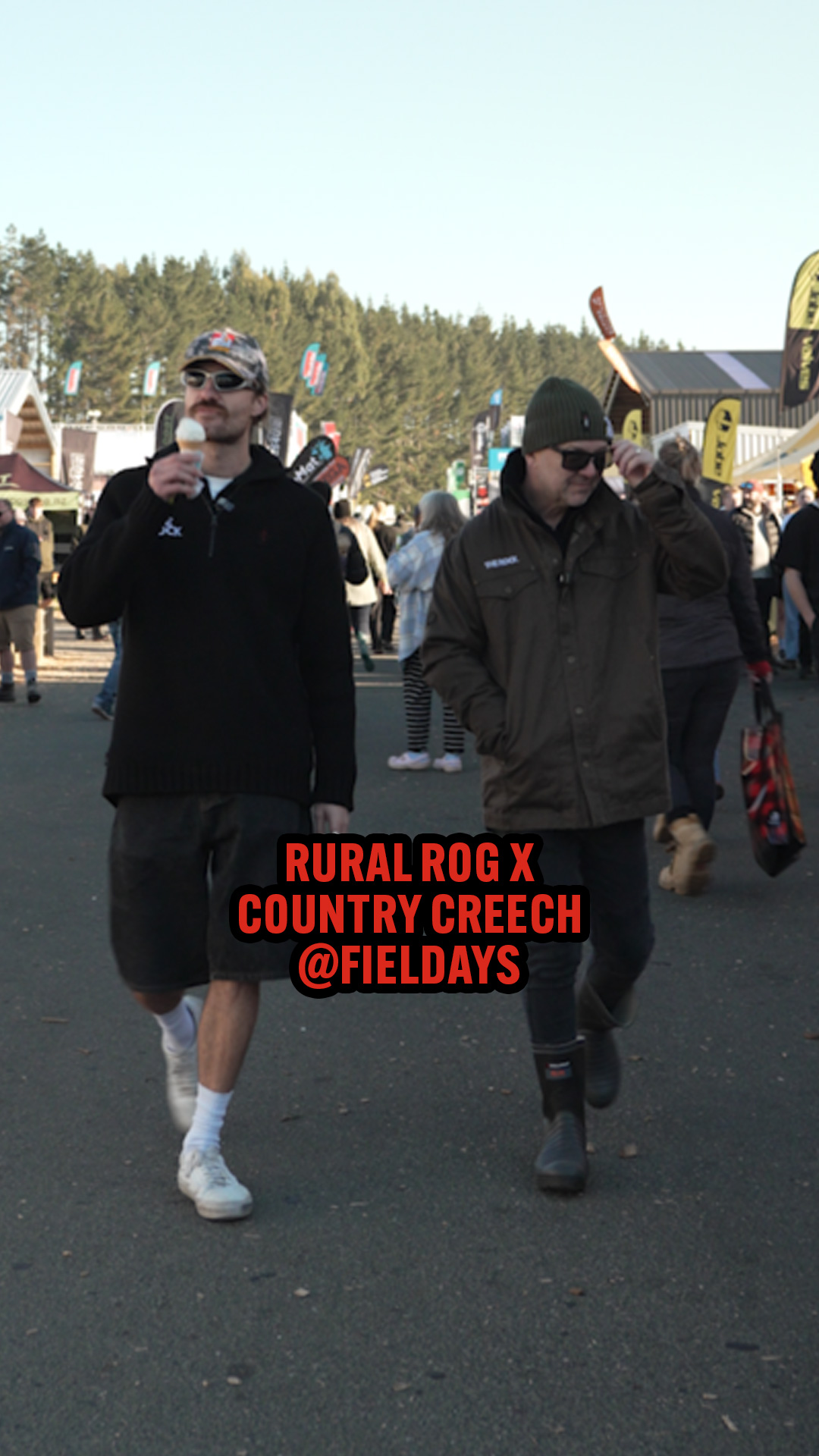 Rural Rog x Country Creech at Fieldays