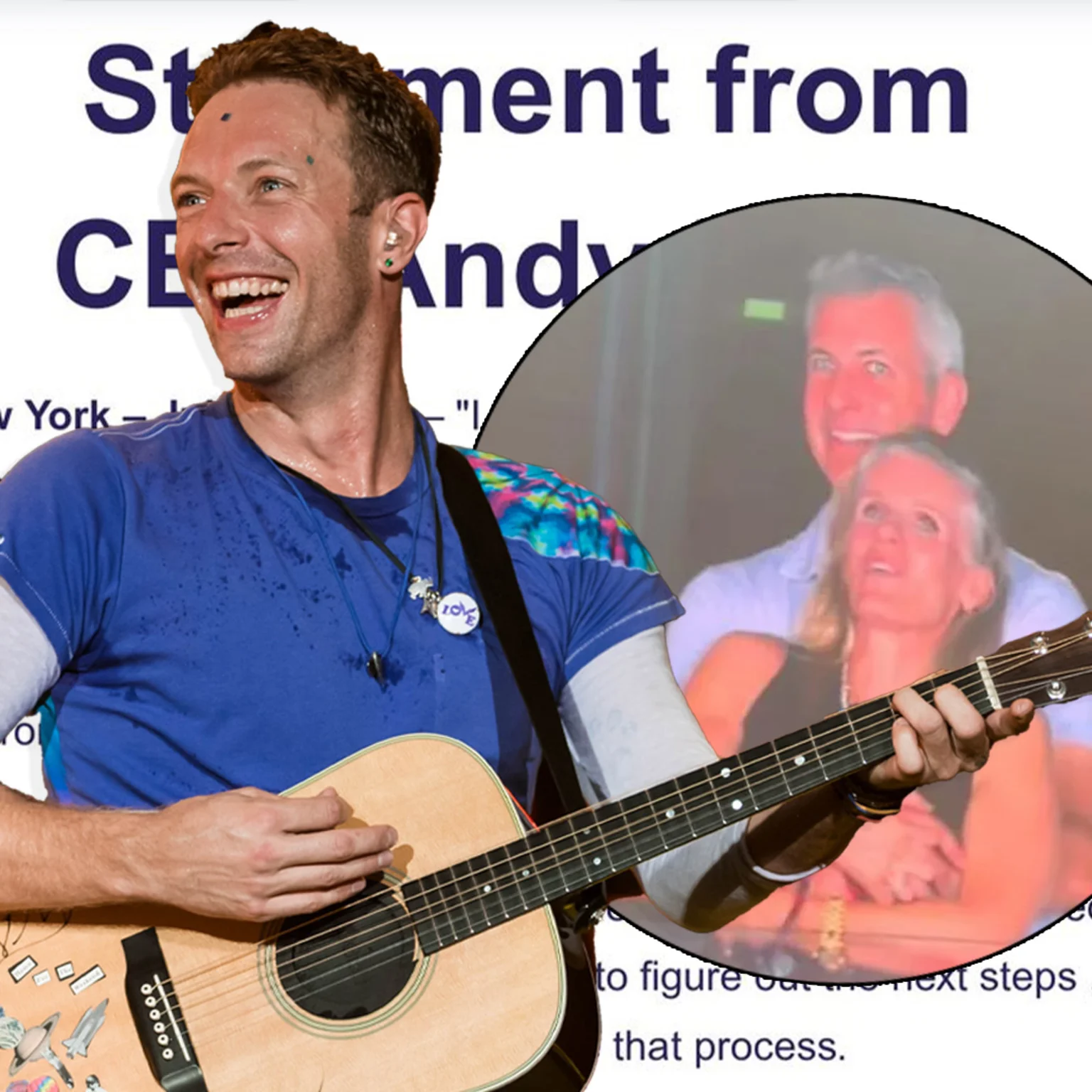 Andy Cee Astronomer responds to CEO's 'statement' about viral Coldplay cheating ...