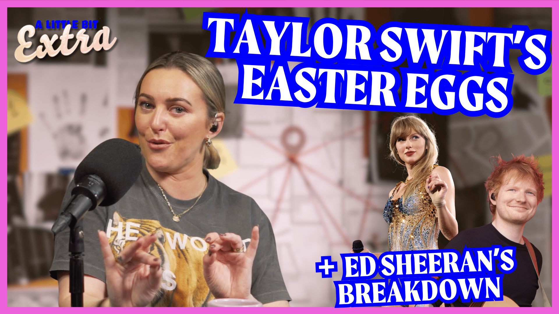 Ed Sheeran Breaks Down On Stage + Taylor Swift’s VERY Suspicious Easter Eggs