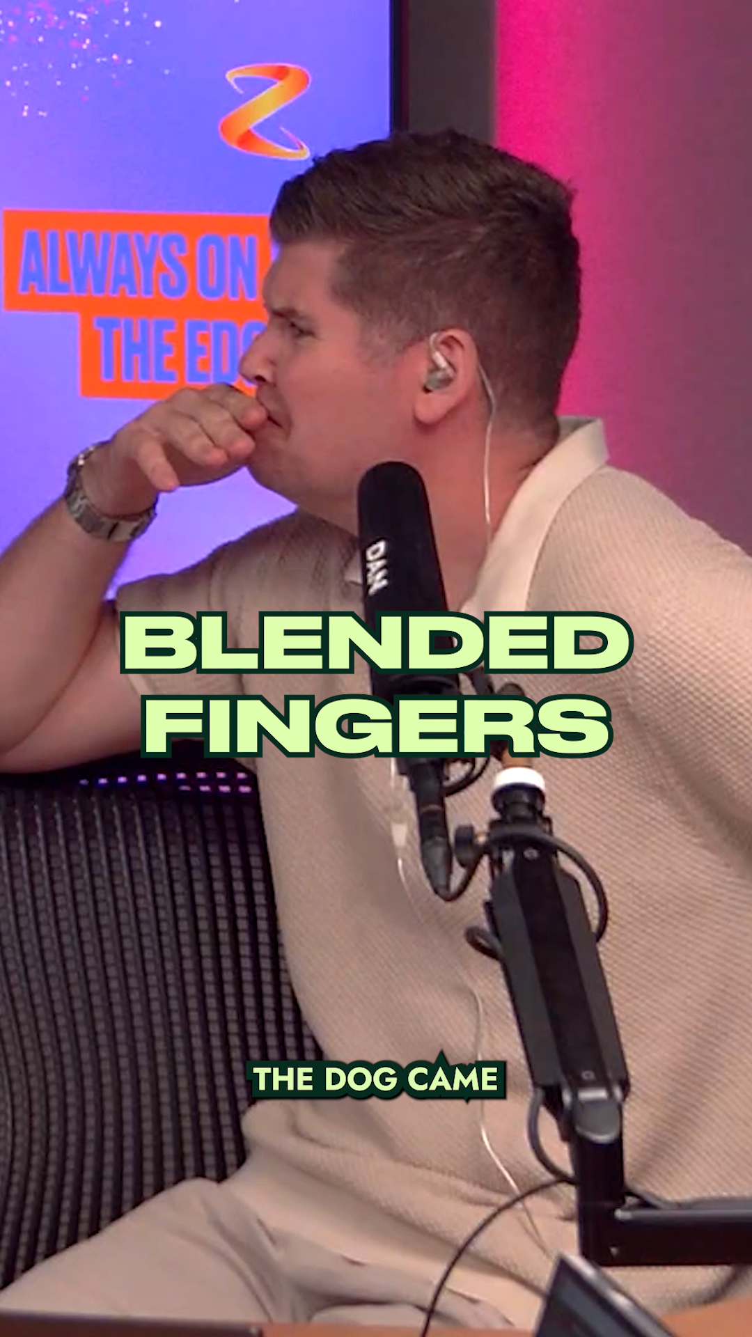 Blended fingers