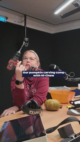 We decorated Pumpkins thanks to Hi-Chew