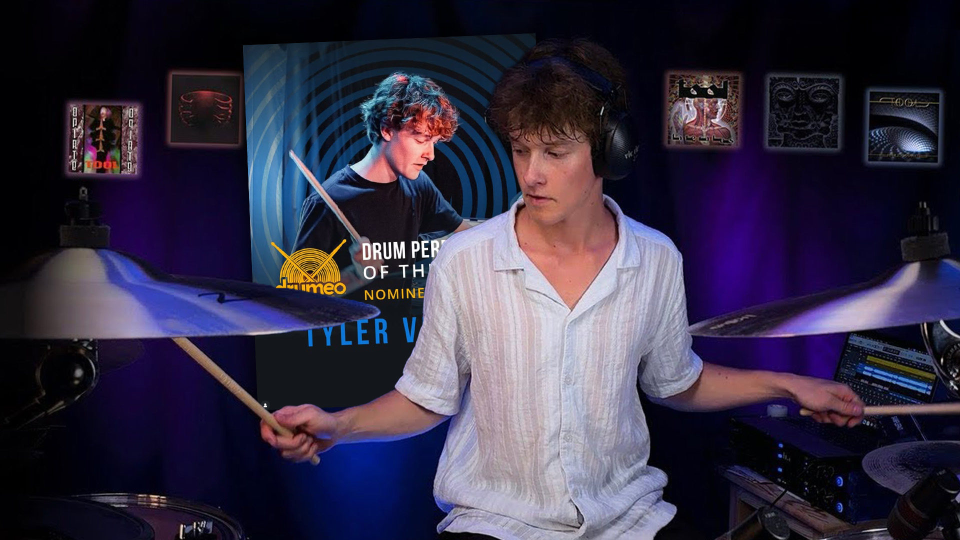 19yo who drummed Tool’s discography nominated for Drum Performance of the Year