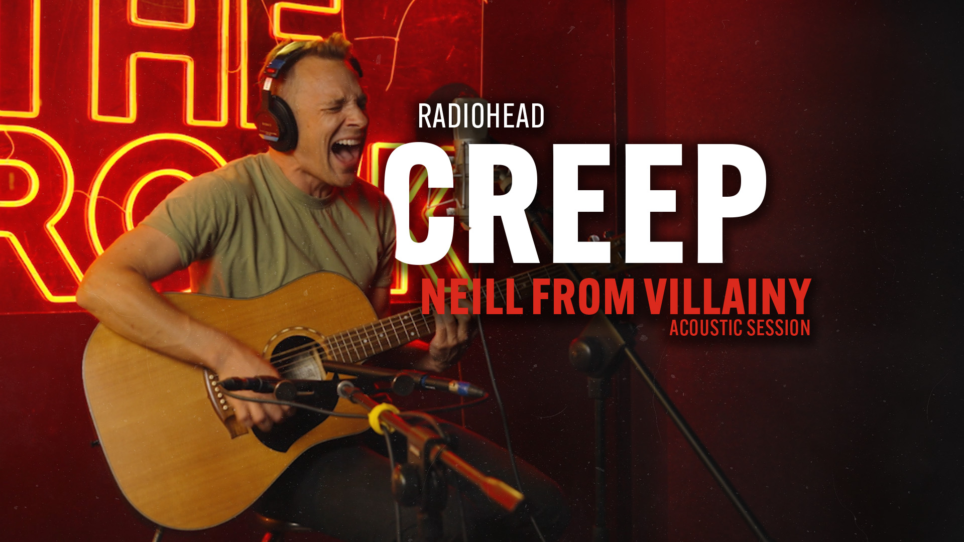 Neill from Villany performs Radiohead's 'Creep'