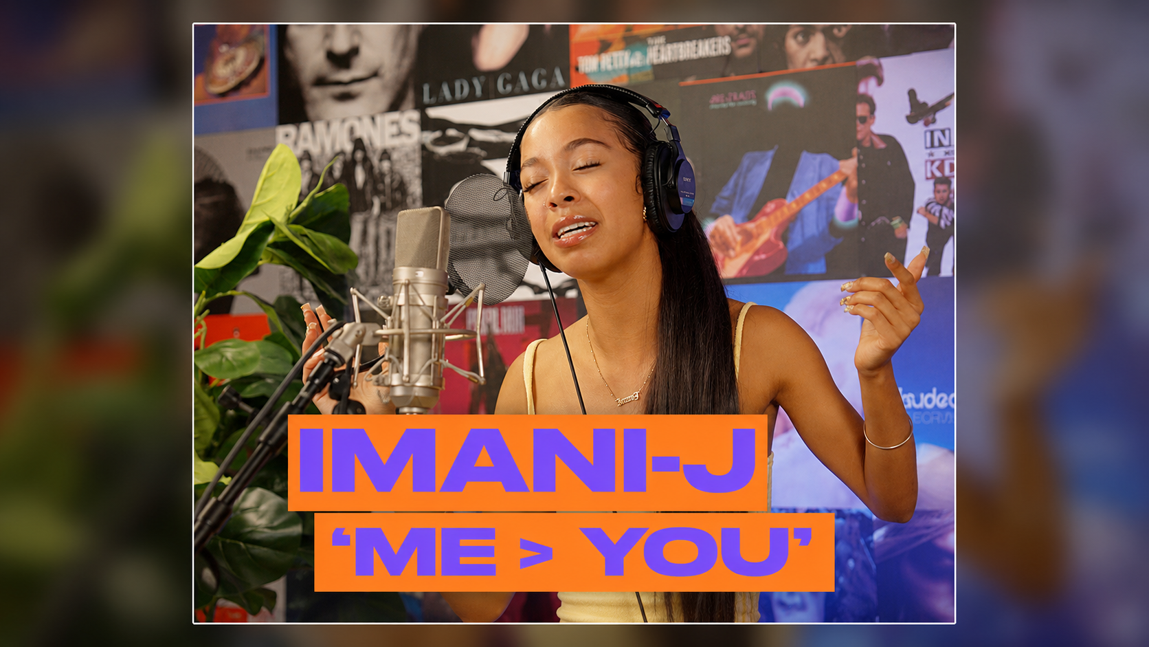 Imani-J performs 'Me > You' LIVE at The Edge