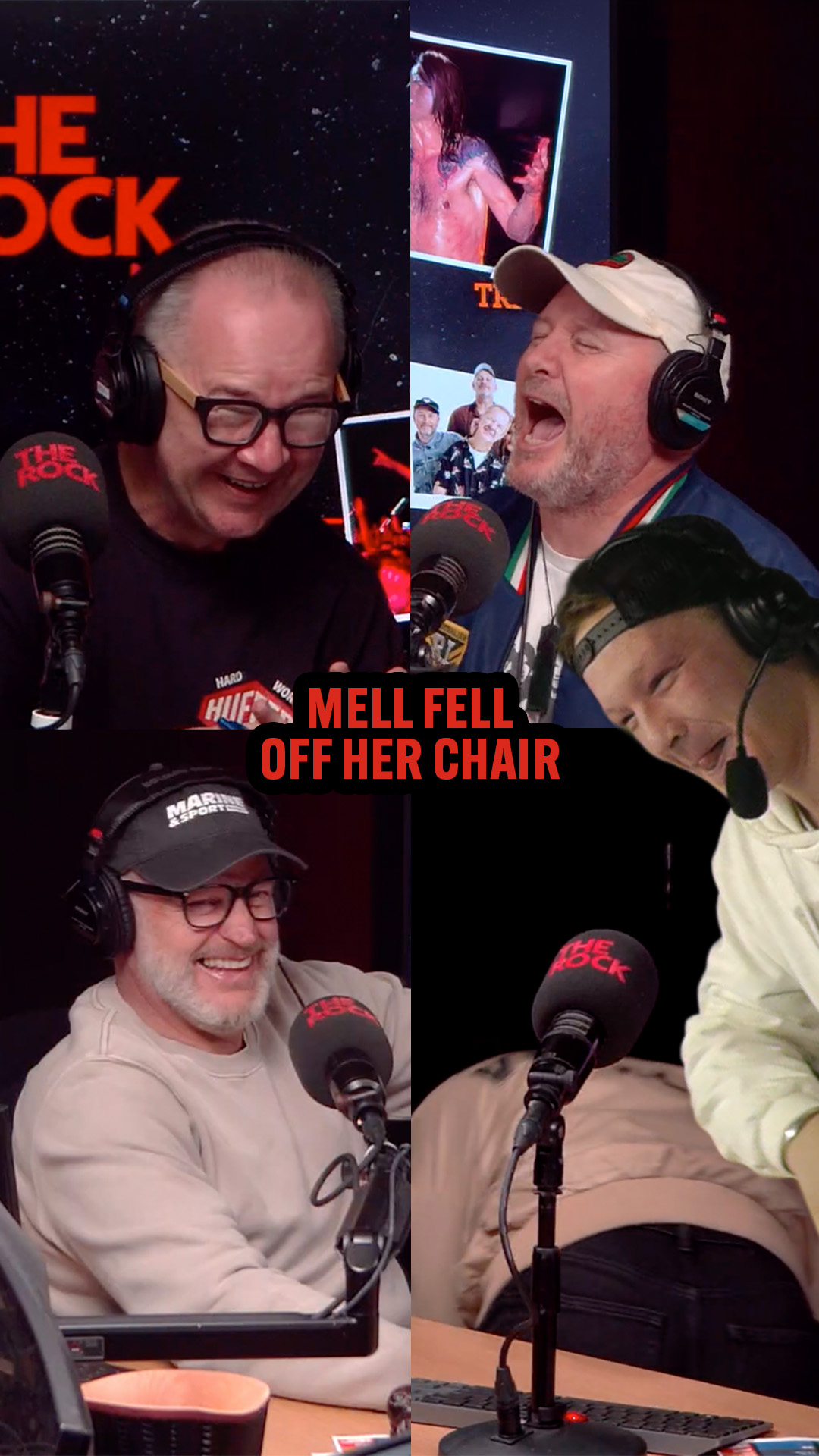 Mitch sends Mel off her chair