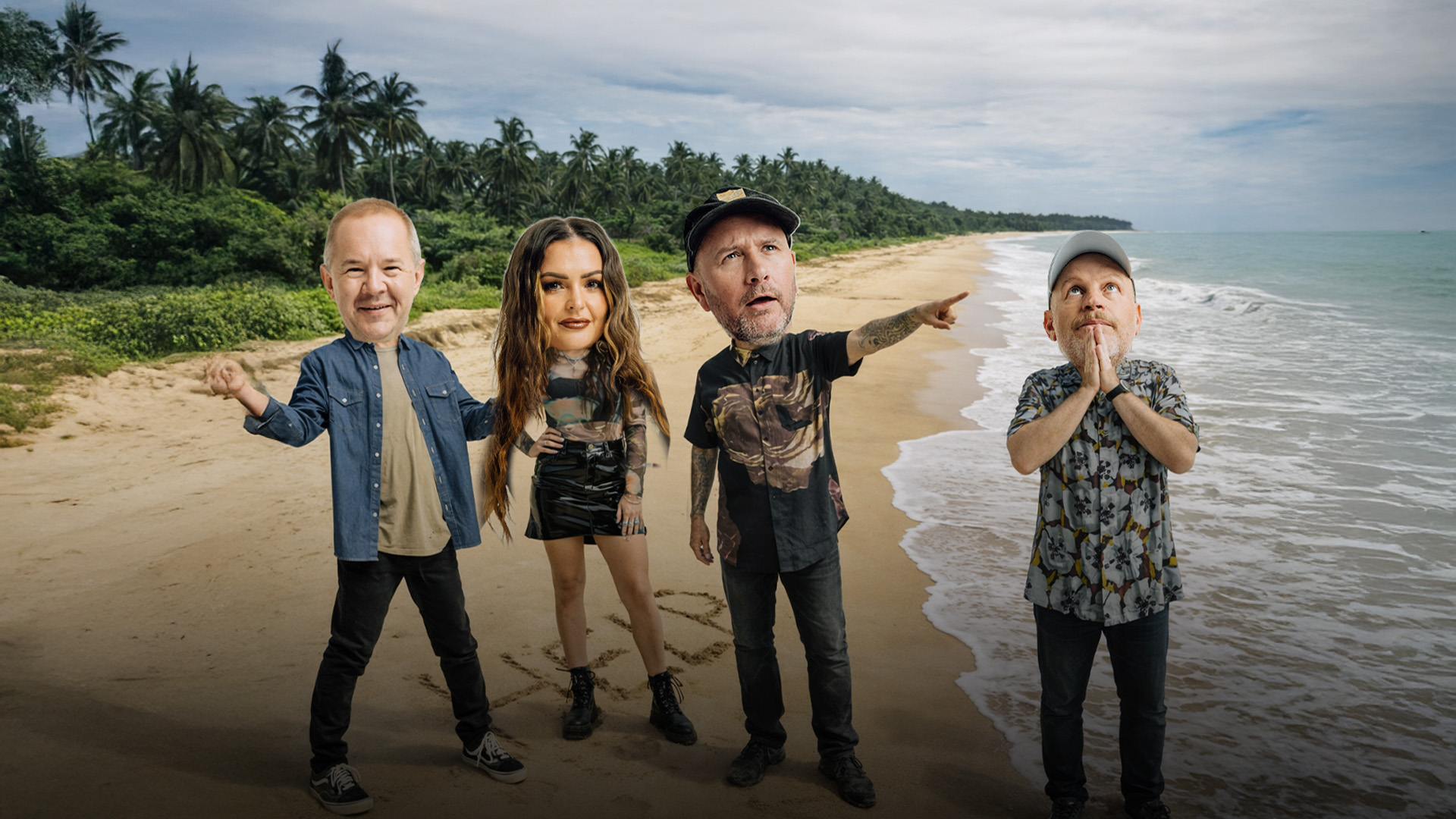 If we were on a deserted island, who'd we take with us?