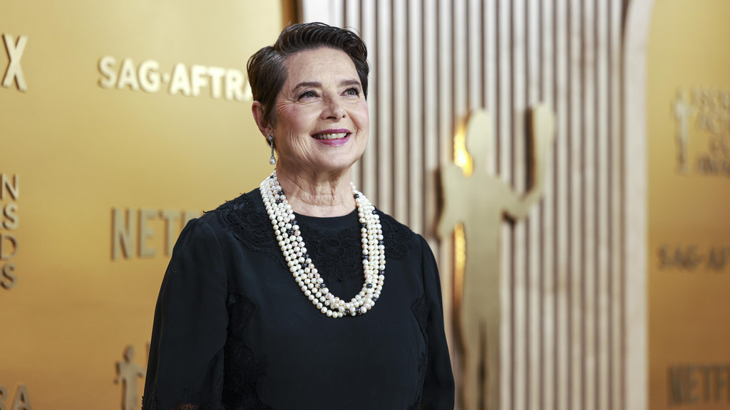 Isabella Rossellini honoured at Locarno Film Festival