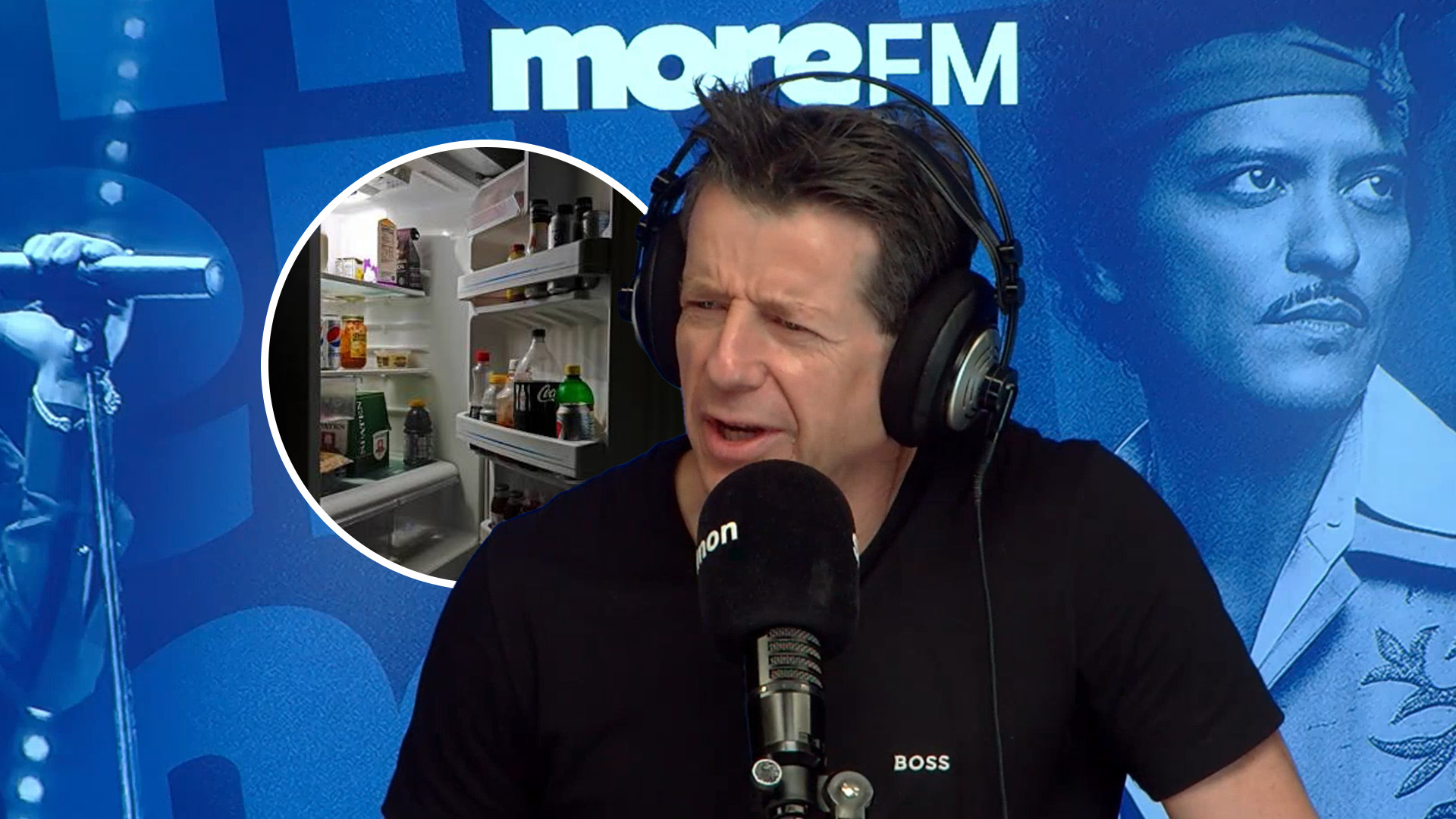 Simon defends leaving the fridge door wide open