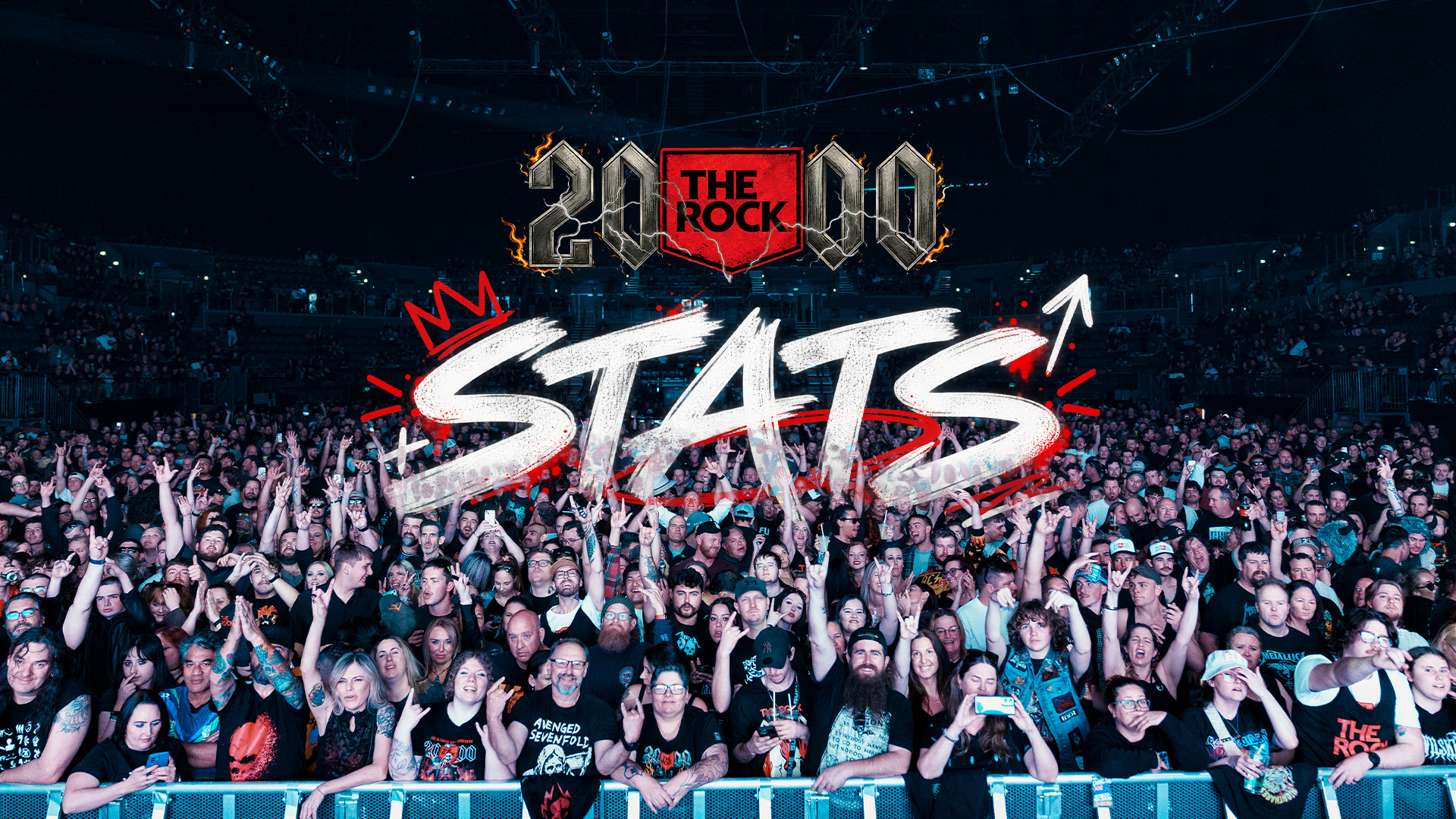 The wildest stats from The Rock 2000 2026